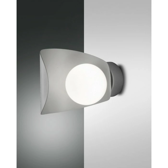 Fabas Luce Adria Wandleuchte LED Silber, 1-flammig 1 Fabas Luce Adria Wandleuchte LED Silber, 1-flammig