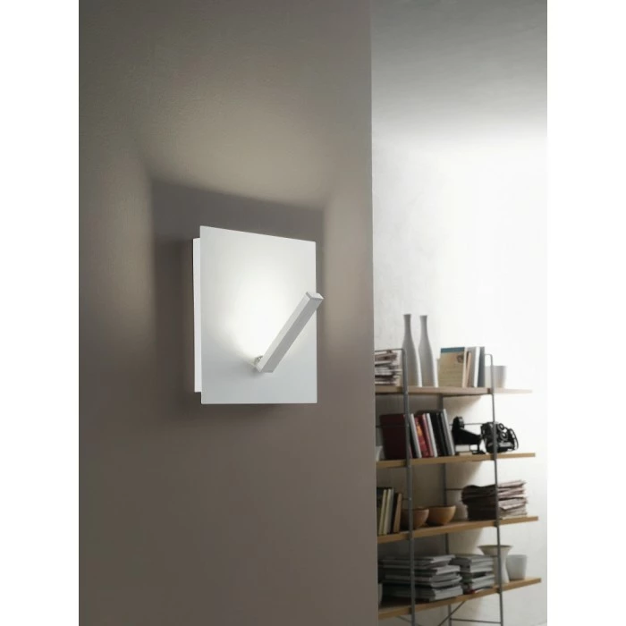 Fabas Luce Agia Wandleuchte LED Weiß, 1-flammig 2 Fabas Luce Agia Wandleuchte LED Weiß, 1-flammig – Bild 2