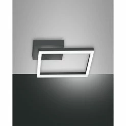 Fabas Luce Bard Wandleuchte LED Anthrazit, 1-flammig