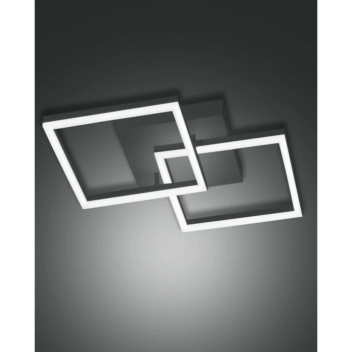 Fabas Luce Bard Wandleuchte LED Anthrazit, 1-flammig 1 Fabas Luce Bard Wandleuchte LED Anthrazit, 1-flammig