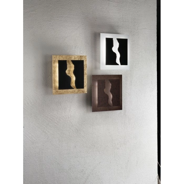 Fabas Luce Cles Wandleuchte LED Rostfarben, 1-flammig 1 Fabas Luce Cles Wandleuchte LED Rostfarben, 1-flammig