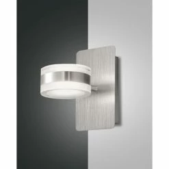 Fabas Luce Dunk Wandleuchte LED Aluminium, 1-flammig