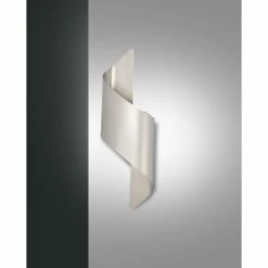 Fabas Luce Fanes Wandleuchte LED Chrom, Silber, 1-flammig