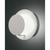 Fabas Luce Fullmoon Wandleuchte LED Wei&szlig;, 1-flammig