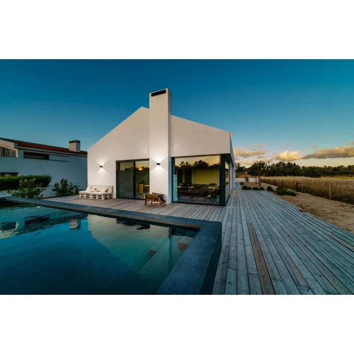 Fabas Luce Lao Wandleuchte LED Schwarz, 2-flammig 1 Fabas Luce Lao Wandleuchte LED Schwarz, 2-flammig