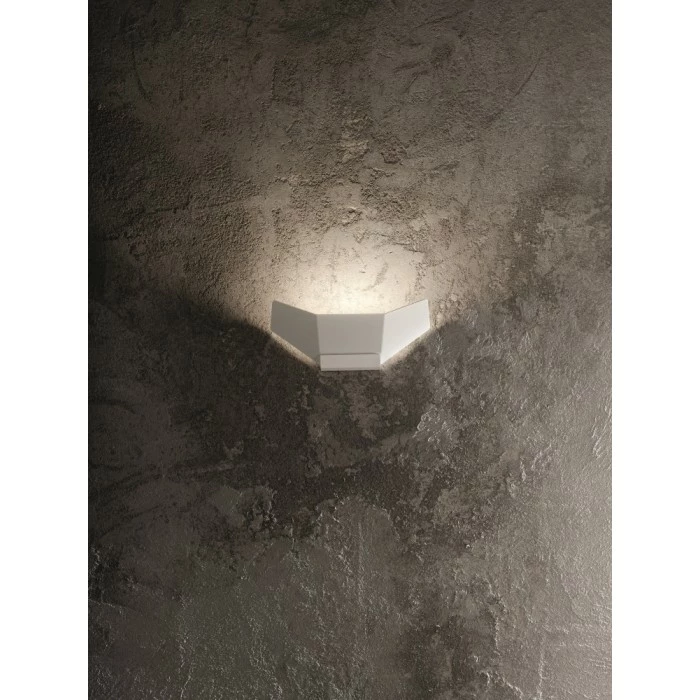 Fabas Luce Safi Wandleuchte LED Weiß, 1-flammig 2 Fabas Luce Safi Wandleuchte LED Weiß, 1-flammig – Bild 2