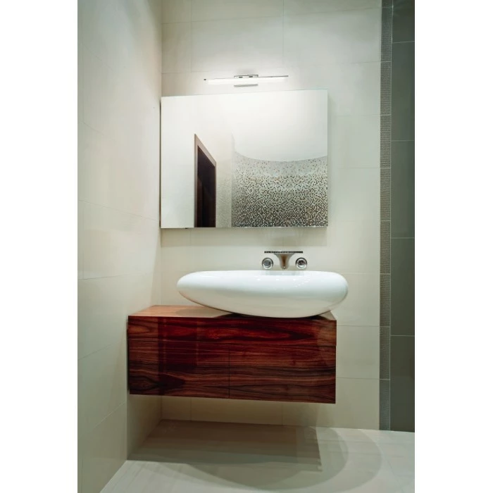 Fabas Luce Saura Wandleuchte LED Chrom, 1-flammig 2 Fabas Luce Saura Wandleuchte LED Chrom, 1-flammig – Bild 2