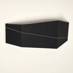 Hofstein Fanas Wandleuchte LED Schwarz, 1-flammig -Wandleuchten Verkaufsgeschäft fanas wandleuchte h3295847 do1 18