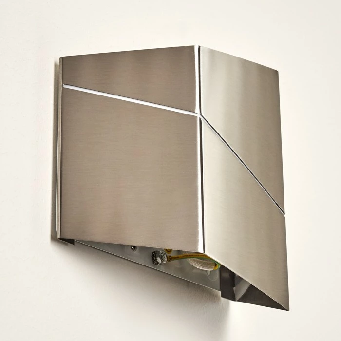 Hofstein Fanas Wandleuchte LED Nickel-Matt, 1-flammig 13 Hofstein Fanas Wandleuchte LED Nickel-Matt, 1-flammig – Bild 13