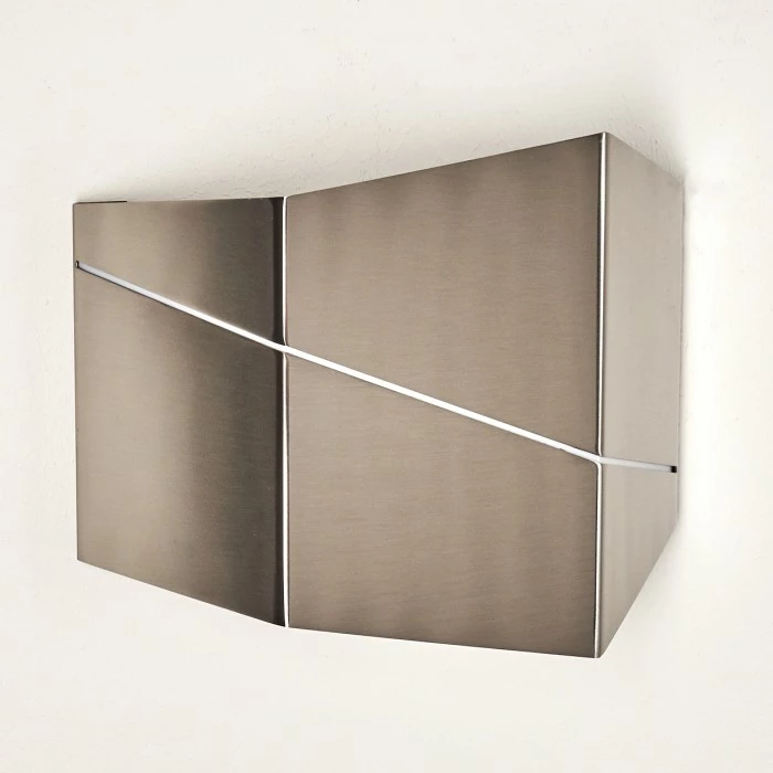 Hofstein Fanas Wandleuchte LED Nickel-Matt, 1-flammig 14 Hofstein Fanas Wandleuchte LED Nickel-Matt, 1-flammig – Bild 14