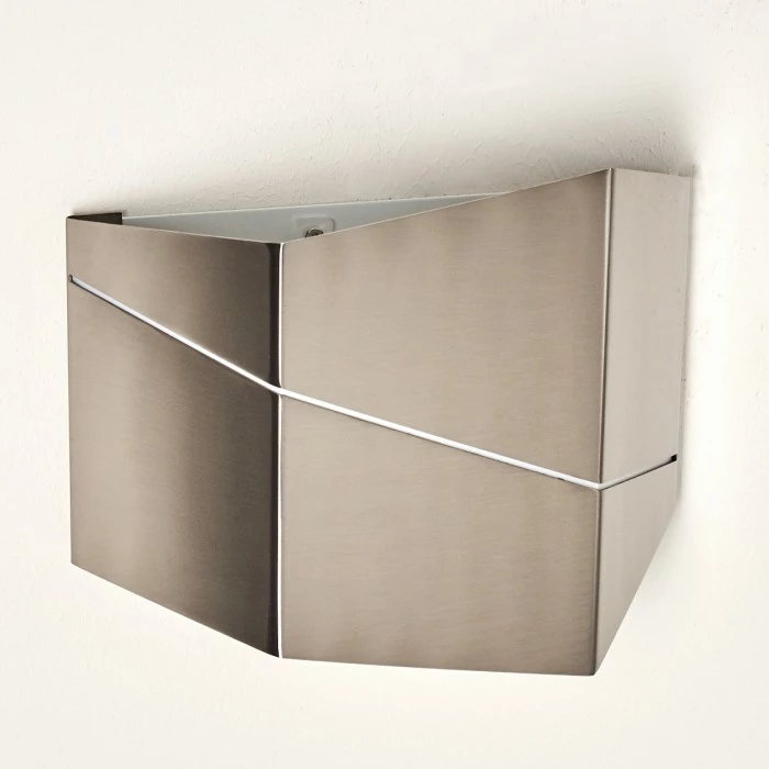 Hofstein Fanas Wandleuchte LED Nickel-Matt, 1-flammig 16 Hofstein Fanas Wandleuchte LED Nickel-Matt, 1-flammig – Bild 16