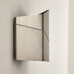 Hofstein Fanas Wandleuchte LED Nickel-Matt, 1-flammig 24 Hofstein Fanas Wandleuchte LED Nickel-Matt, 1-flammig -Wandleuchten Verkaufsgeschäft fanas wandleuchte h3296363 do1 8