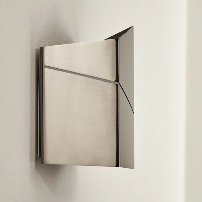 Hofstein Fanas Wandleuchte LED Nickel-Matt, 1-flammig 9 Hofstein Fanas Wandleuchte LED Nickel-Matt, 1-flammig – Bild 9