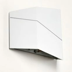 Hofstein Fanas Wandleuchte LED Weiß, 1-flammig -Wandleuchten Verkaufsgeschäft fanas wandleuchte h3296387 do1 12