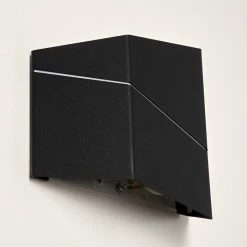 Hofstein Fanas Wandleuchte LED Schwarz, 1-flammig -Wandleuchten Verkaufsgeschäft fanas wandleuchte h3296400 do1 13