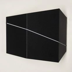 Hofstein Fanas Wandleuchte LED Schwarz, 1-flammig -Wandleuchten Verkaufsgeschäft fanas wandleuchte h3296400 do1 15