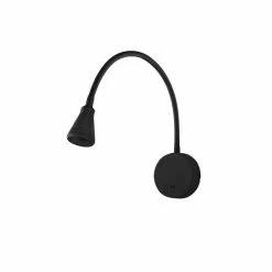 Faro Barcelona Bel Wandleuchte LED Schwarz, 1-flammig