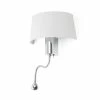 Faro Barcelona Hotel Wandleuchte LED Silber, 1-flammig