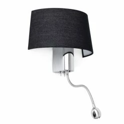 Faro Barcelona Hotel Wandleuchte LED Silber, 1-flammig
