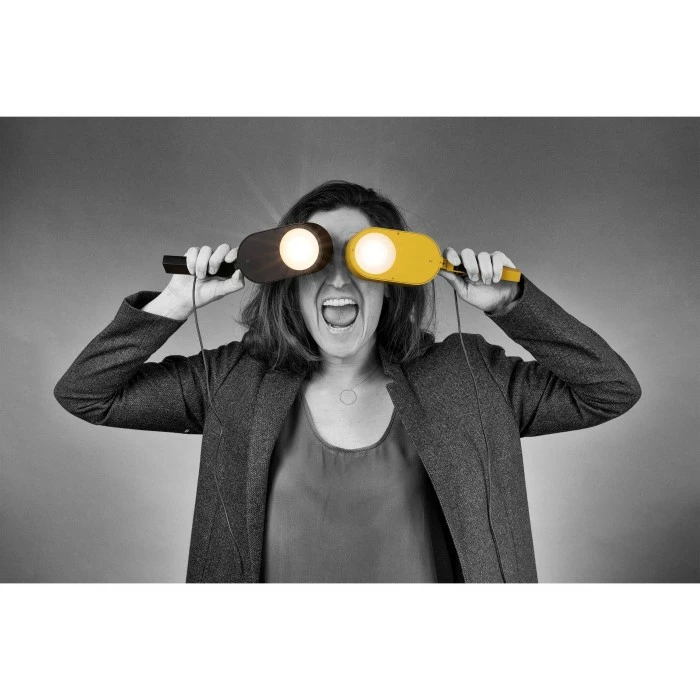 Faro Barcelona Inviting Wandleuchte Gelb, 1-flammig 2 Faro Barcelona Inviting Wandleuchte Gelb, 1-flammig – Bild 2