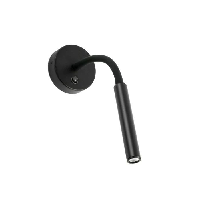 Faro Barcelona Kale Wandleuchte LED Schwarz, 1-flammig 1 Faro Barcelona Kale Wandleuchte LED Schwarz, 1-flammig