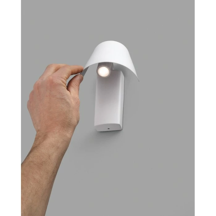 Faro Barcelona Le Petit Wandleuchte LED Weiß, 1-flammig 2 Faro Barcelona Le Petit Wandleuchte LED Weiß, 1-flammig – Bild 2