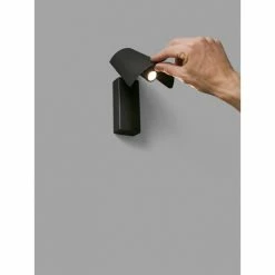 Faro Barcelona Le Petit Wandleuchte LED Schwarz, 1-flammig