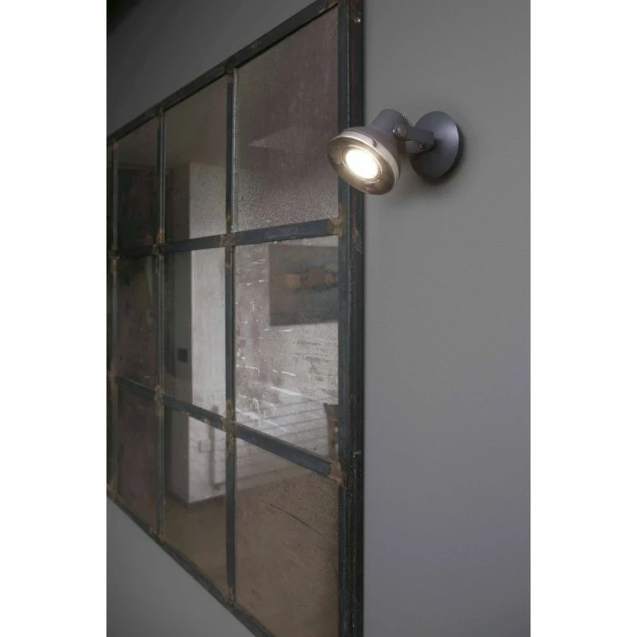 Faro Barcelona Ring Wandspot LED Grau, 1-flammig 3 Faro Barcelona Ring Wandspot LED Grau, 1-flammig – Bild 3