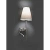Faro Barcelona Sabana Wandleuchte LED Nickel-Matt, 1-flammig