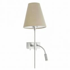 Faro Barcelona Sabana Wandleuchte LED Nickel-Matt, 1-flammig -Wandleuchten Verkaufsgeschäft faro barcelona sabana wandleuchte 29991 3