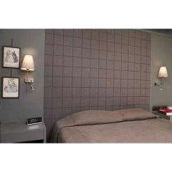 Faro Barcelona Sabana Wandleuchte LED Nickel-Matt, 1-flammig