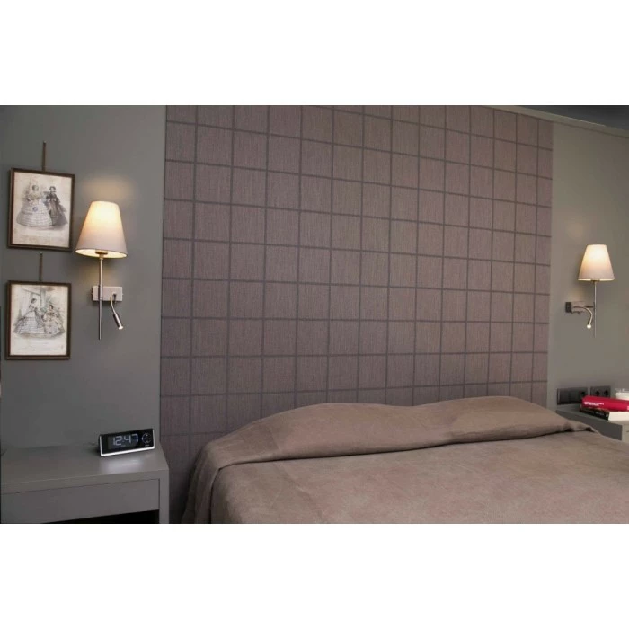 Faro Barcelona Sabana Wandleuchte LED Nickel-Matt, 1-flammig 1 Faro Barcelona Sabana Wandleuchte LED Nickel-Matt, 1-flammig