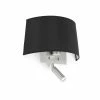 Faro Barcelona Volta Wandleuchte LED Nickel-Matt, 1-flammig