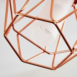 Hofstein Ferrand Wandleuchte LED Kupferfarben, 1-flammig -Wandleuchten Verkaufsgeschäft ferrand wandleuchte h3159811 do1 11