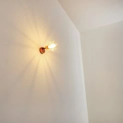 Hofstein Ferrand Wandleuchte LED Kupferfarben, 1-flammig -Wandleuchten Verkaufsgeschäft ferrand wandleuchte h3159811 do1 3