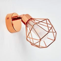 Hofstein Ferrand Wandleuchte LED Kupferfarben, 1-flammig -Wandleuchten Verkaufsgeschäft ferrand wandleuchte h3159811 do1 4