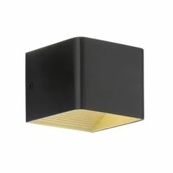 Honsel Leuchten Fischer & Honsel Dan Wandleuchte LED Schwarz, 1-flammig -Wandleuchten Verkaufsgeschäft fischer honsel dan wandleuchte 30342 2