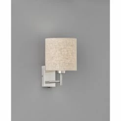 Honsel Leuchten Fischer & Honsel Dreamer Wandleuchte Nickel-Matt, 1-flammig