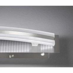 Honsel Leuchten Fischer & Honsel Kos TW Wandleuchte LED Nickel-Matt, 1-flammig -Wandleuchten Verkaufsgeschäft fischer honsel kos tw wandleuchte 30035 2