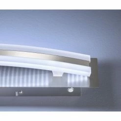 Honsel Leuchten Fischer & Honsel Kos TW Wandleuchte LED Nickel-Matt, 1-flammig -Wandleuchten Verkaufsgeschäft fischer honsel kos tw wandleuchte 30035 3