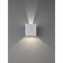 Honsel Leuchten Fischer & Honsel Wall Wandleuchte LED Weiß, 2-flammig -Wandleuchten Verkaufsgeschäft fischer honsel wall wandleuchte 30258 2