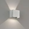 Honsel Leuchten Fischer & Honsel Wall Wandleuchte LED Silber, 2-flammig