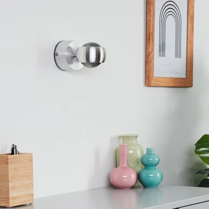 Hofstein Florenz Badleuchte LED Aluminium, 2-flammig 11 Hofstein Florenz Badleuchte LED Aluminium, 2-flammig – Bild 11