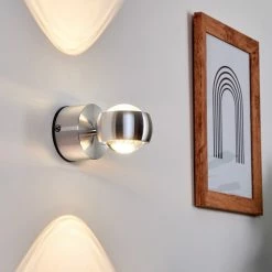 Hofstein Florenz Badleuchte LED Aluminium, 2-flammig 23 Hofstein Florenz Badleuchte LED Aluminium, 2-flammig -Wandleuchten Verkaufsgeschäft florenz badleuchte h166414 11