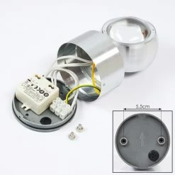 Hofstein Florenz Badleuchte LED Aluminium, 2-flammig 16 Hofstein Florenz Badleuchte LED Aluminium, 2-flammig -Wandleuchten Verkaufsgeschäft florenz badleuchte h166414 4