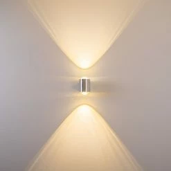 Hofstein Florenz Badleuchte LED Aluminium, 2-flammig -Wandleuchten Verkaufsgeschäft florenz badleuchte h166421 5