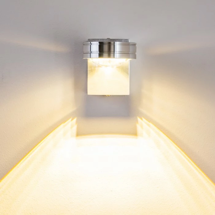 Hofstein Florenz Badleuchte LED Aluminium, 1-flammig 6 Hofstein Florenz Badleuchte LED Aluminium, 1-flammig – Bild 6