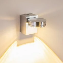 Hofstein Florenz Badleuchte LED Aluminium, 1-flammig 24 Hofstein Florenz Badleuchte LED Aluminium, 1-flammig -Wandleuchten Verkaufsgeschäft florenz badleuchte h166445 9