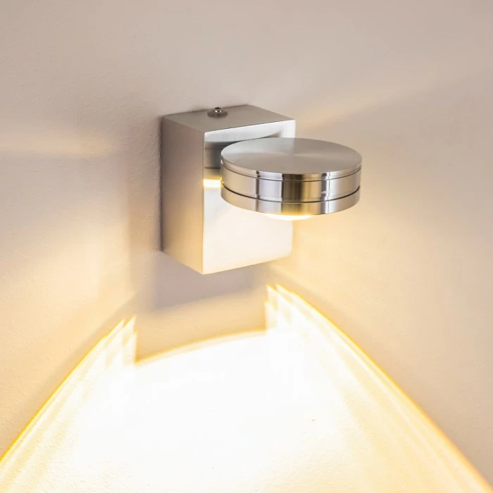 Hofstein Florenz Badleuchte LED Aluminium, 1-flammig 10 Hofstein Florenz Badleuchte LED Aluminium, 1-flammig – Bild 10