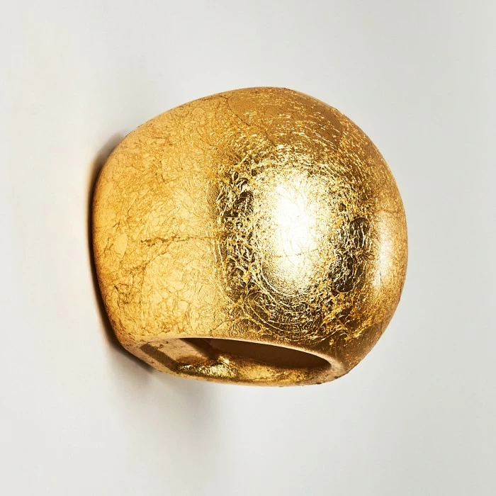 Hofstein Flot Wandleuchte Gold, 1-flammig 14 Hofstein Flot Wandleuchte Gold, 1-flammig – Bild 14